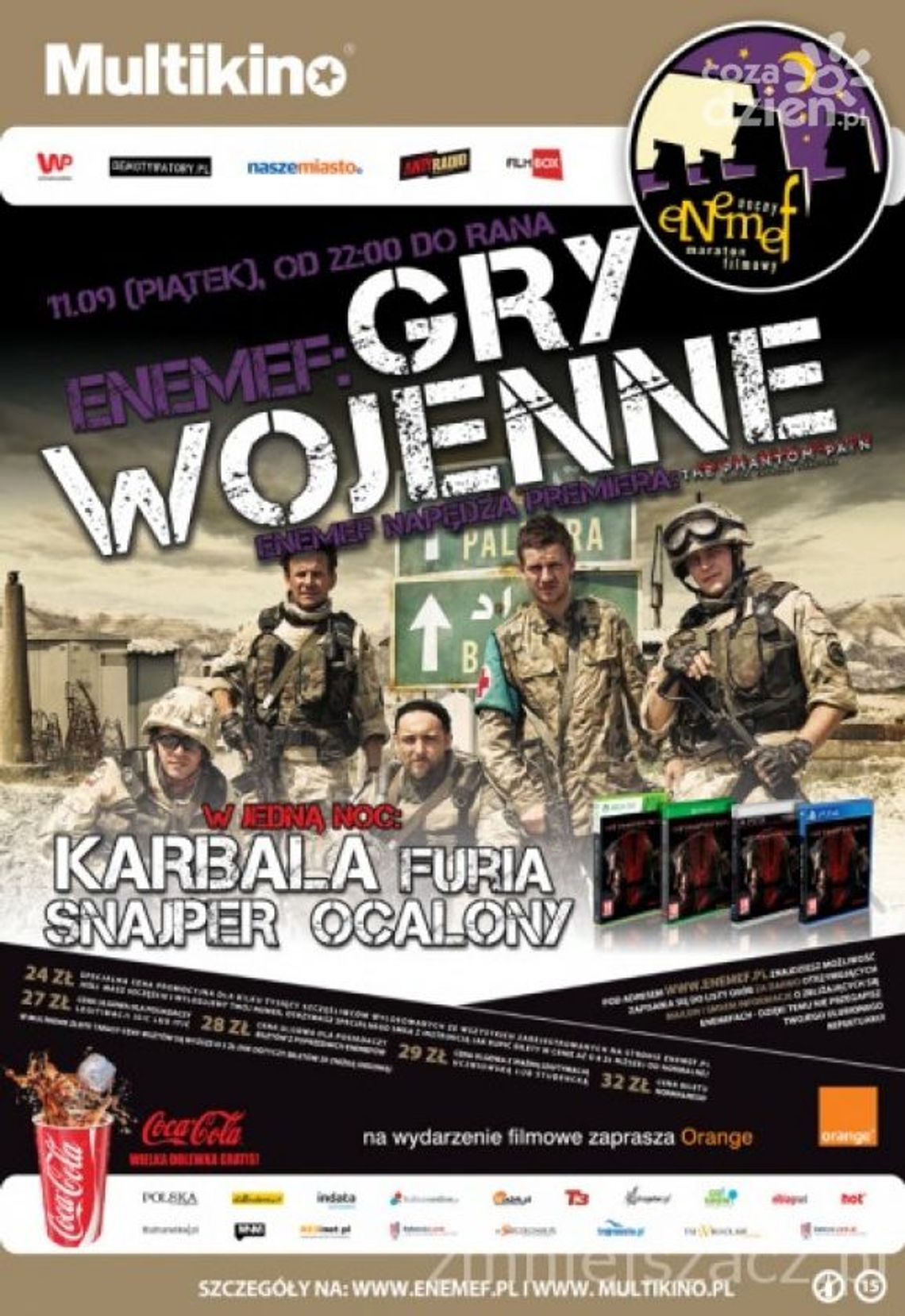 ENEMEF: Gry Wojenne - WYNIKI