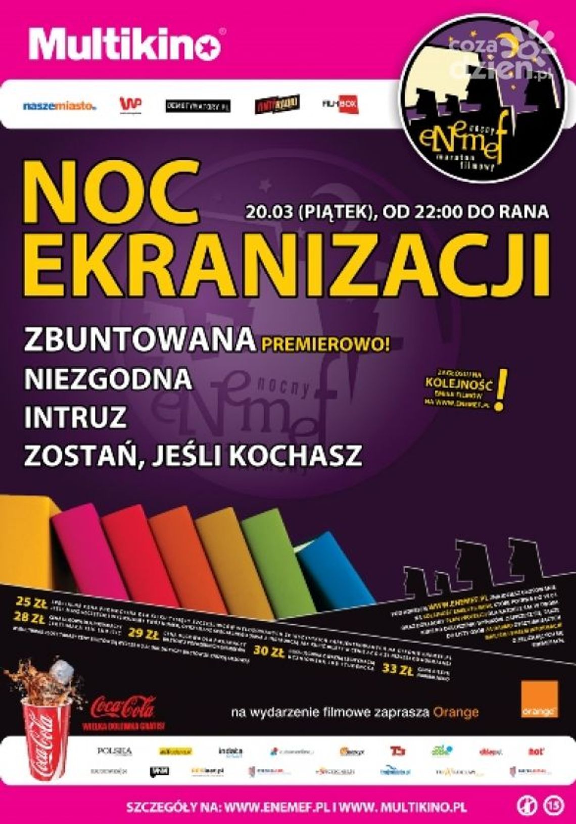 ENEMEF: Noc Ekranizacji w Multikinie