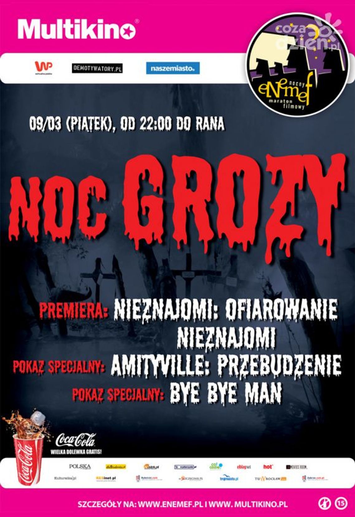ENEMEF: Noc Grozy w Multikinie 