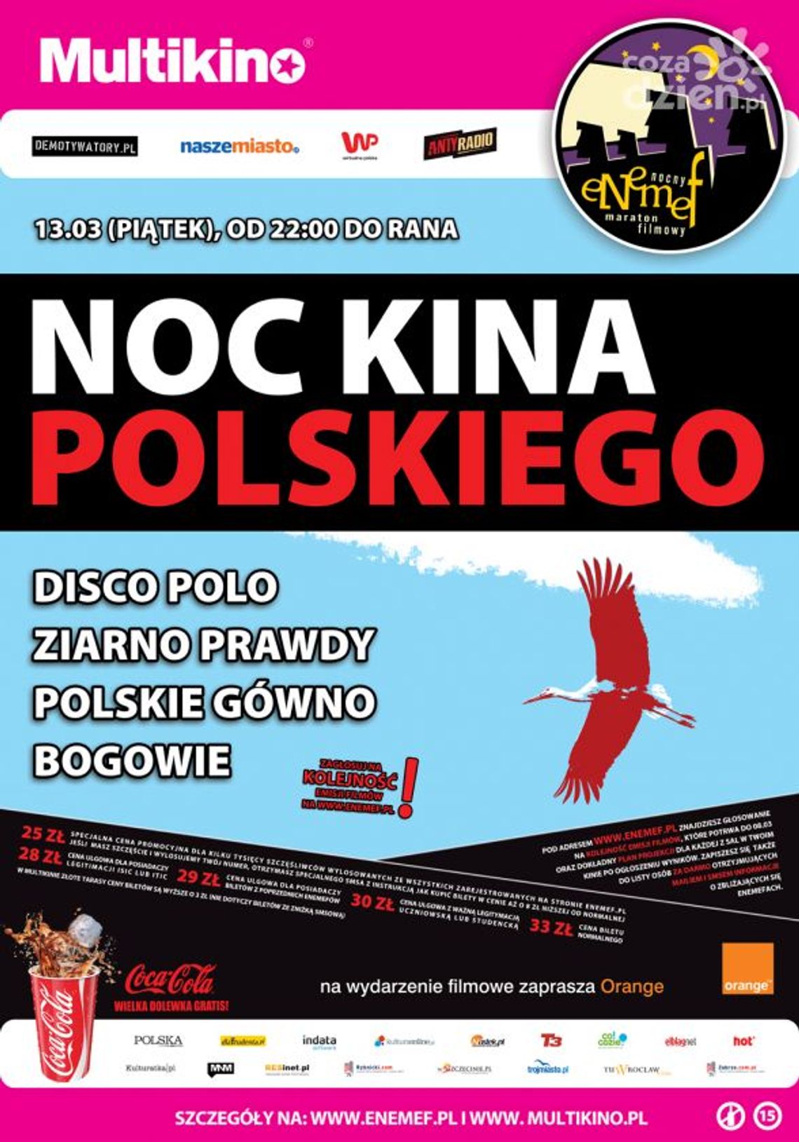 ENEMEF: Noc Kina Polskiego w Multikinie