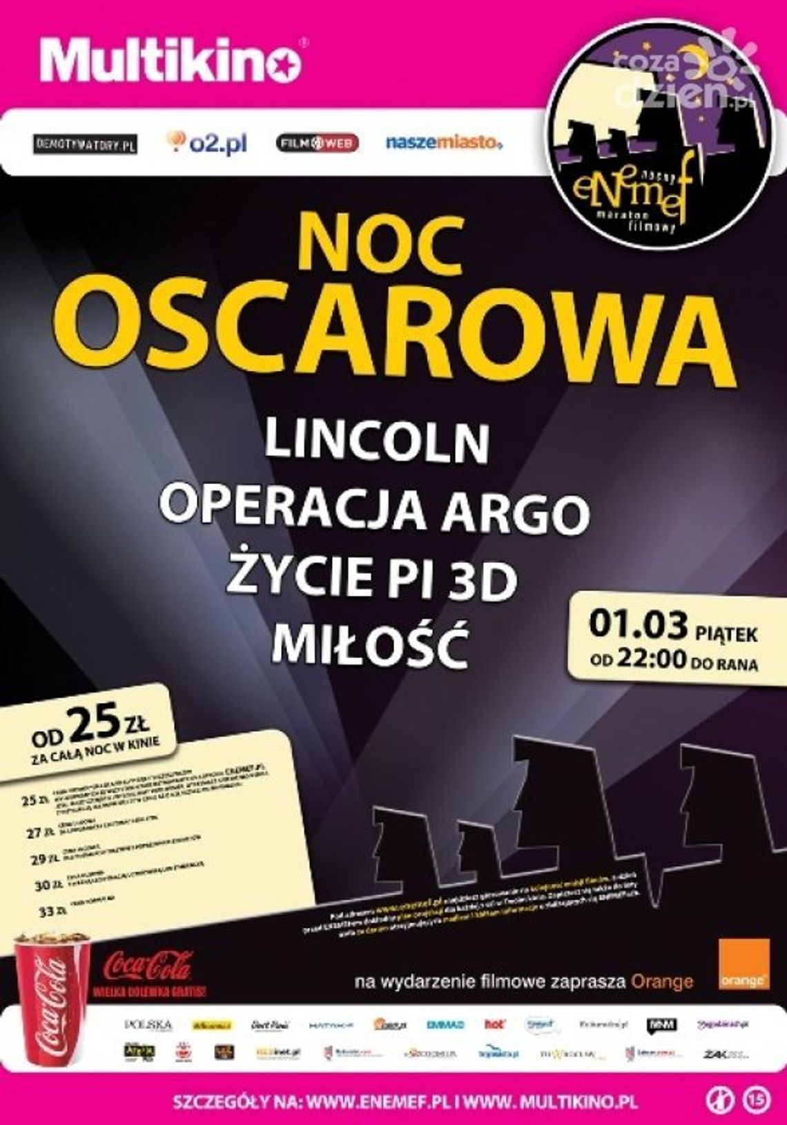 ENEMEF Noc Oscarowa w Multikinie ENEMEF Noc Oscarowa w Multikinie