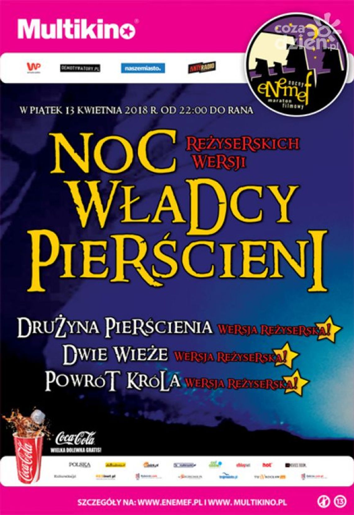 ENEMEF: Noc Reż. Wersji Władcy Pierścieni ENEMEF: Noc Reż. Wersji Władcy Pierścieni