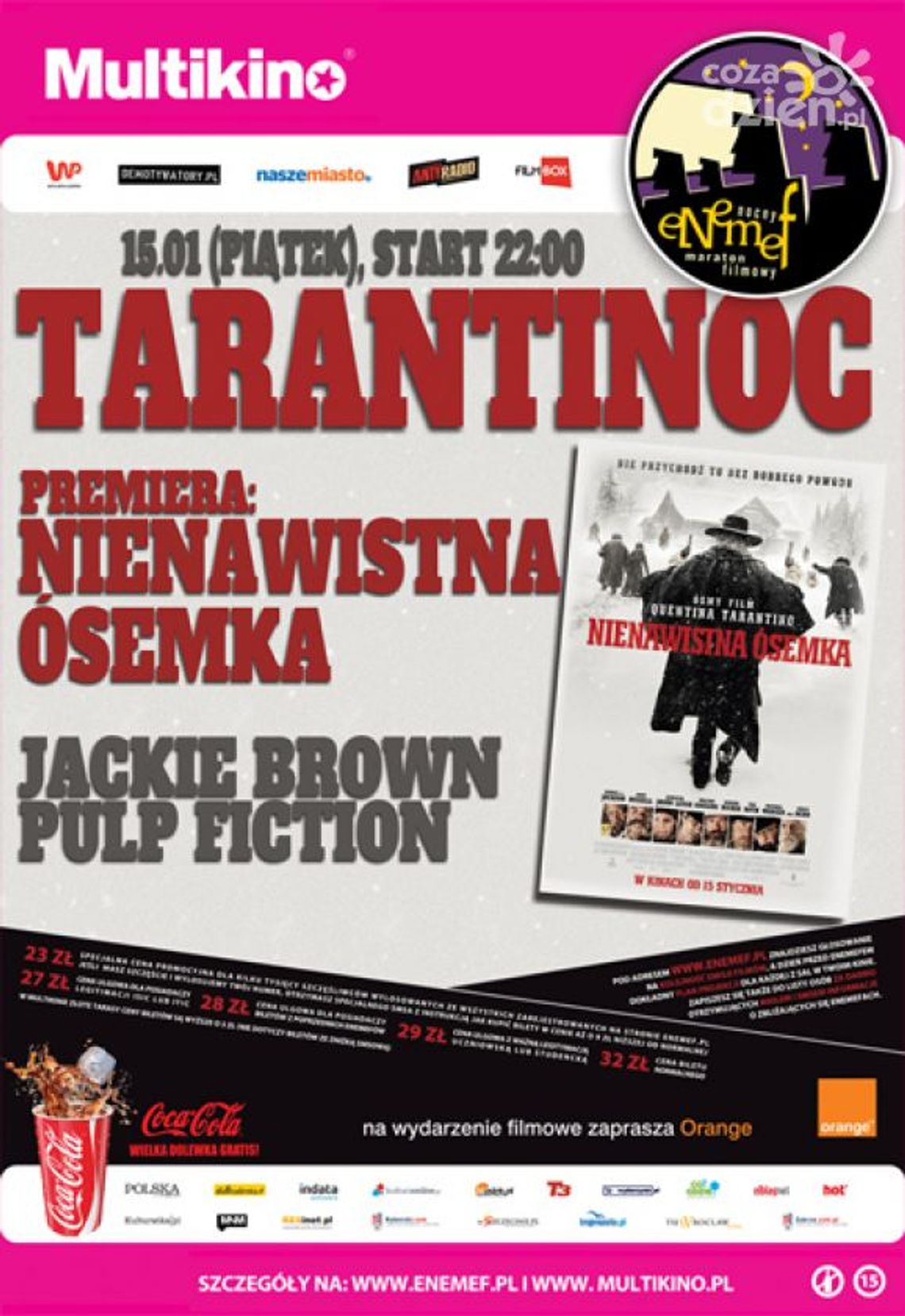 ENEMEF: TarantiNoc w Mulitkinie