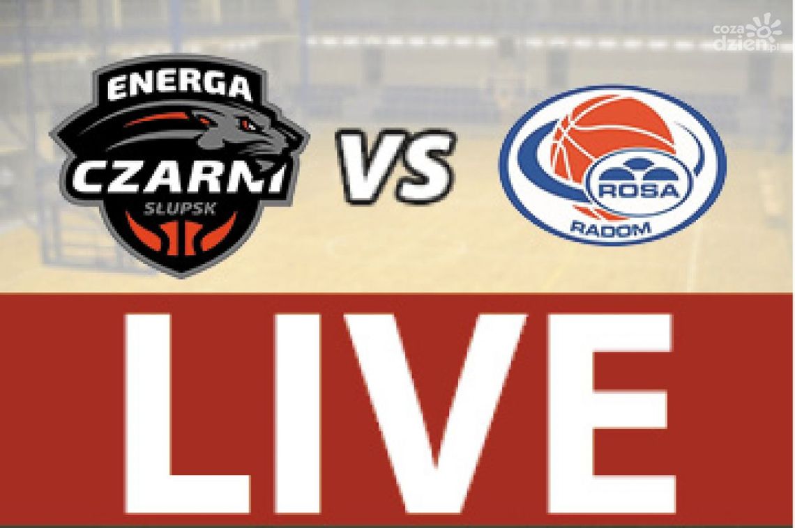Energa Czarni Słupsk - ROSA Radom 70:83 (RELACJA LIVE) Energa Czarni Słupsk - ROSA Radom 70:83 (RELACJA LIVE)