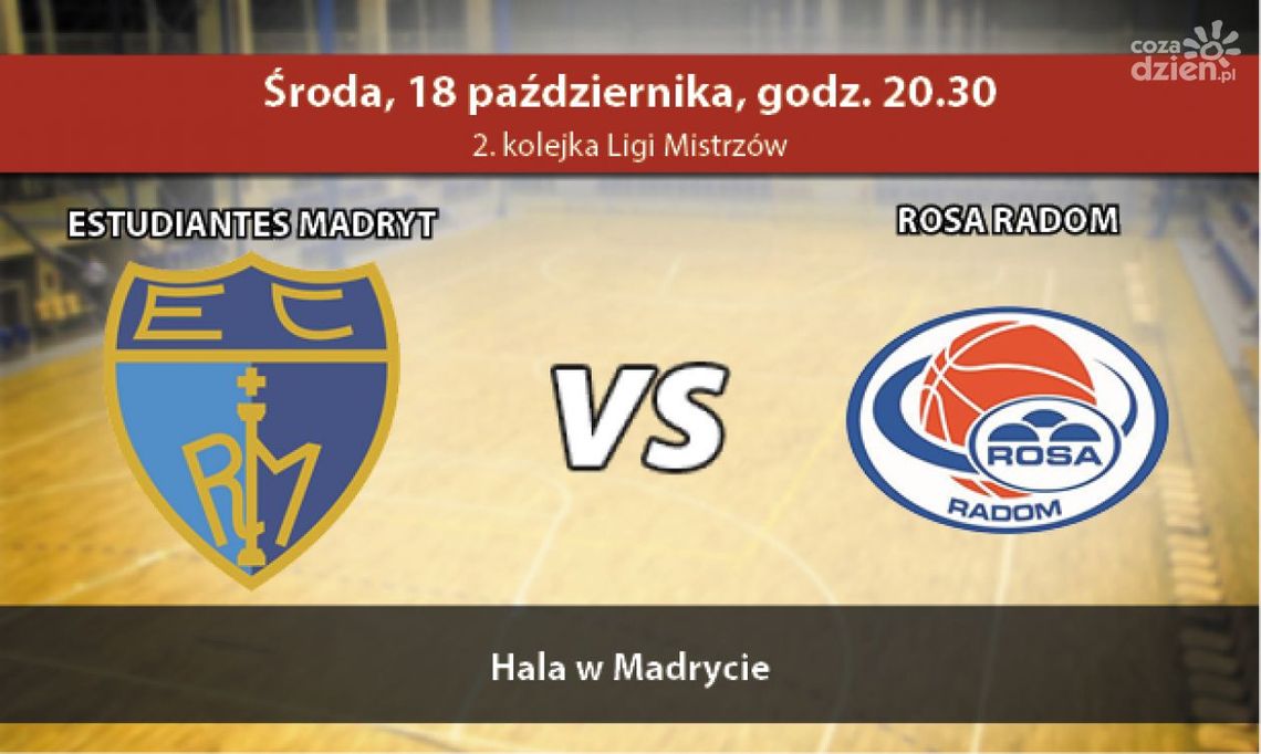 Estudiantes Madryt - ROSA Radom 78:68 (zapis relacji) Estudiantes Madryt - ROSA Radom 78:68 (zapis relacji)