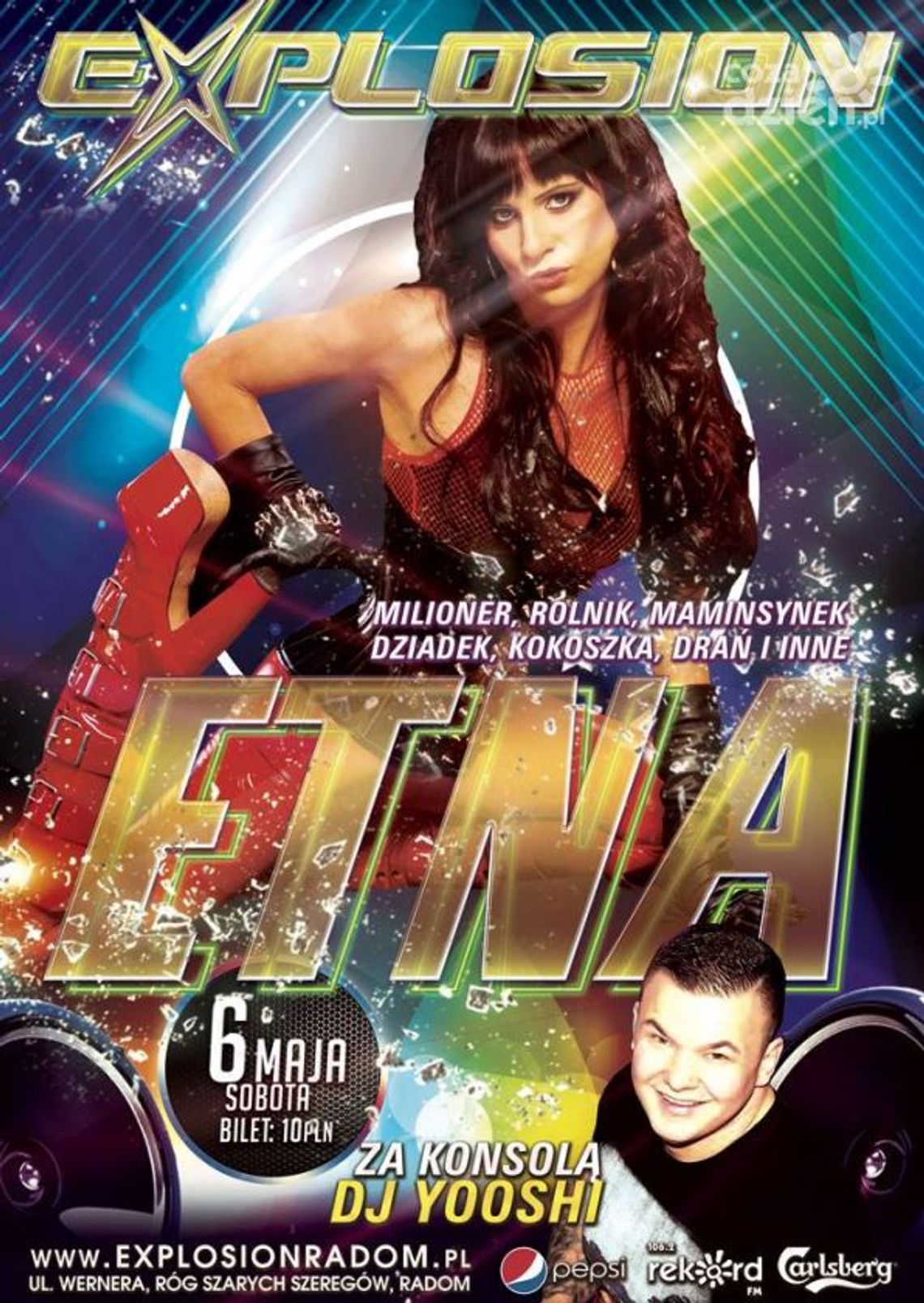 Etna w klubie Explosion