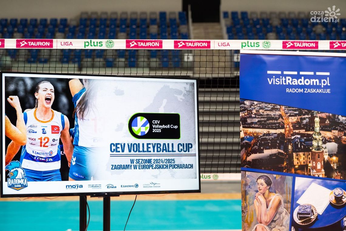 Europejskie puchary oficjalnie dla Moya Radomki! Radomianki zagrają w Pucharze CEV