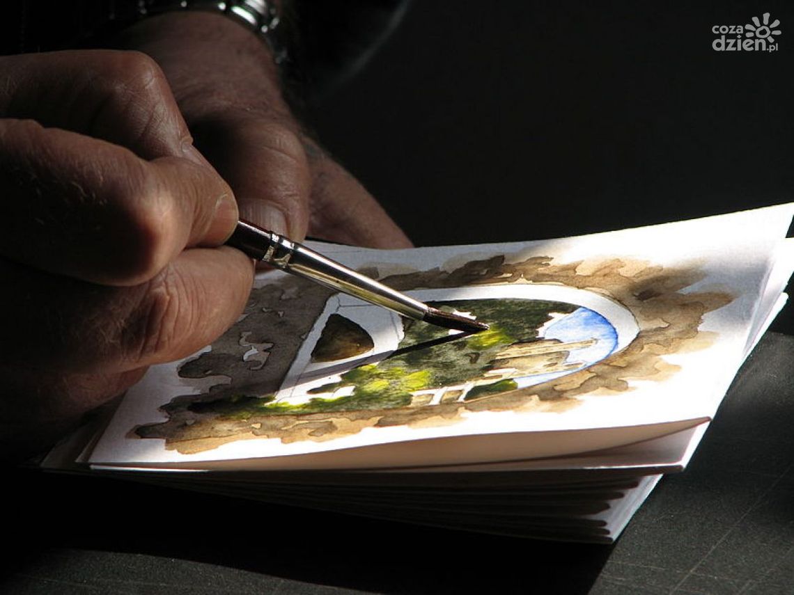 Ewy Bystrowskiej Szkice akwarelowe