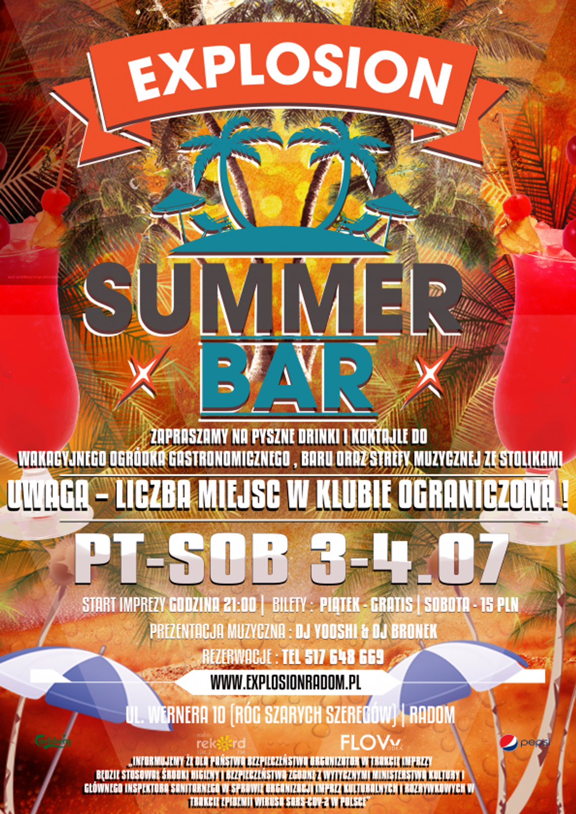 Explosion Summer Bar