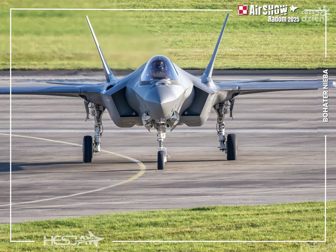 F-35 Lightning na Air Show w Radomiu!