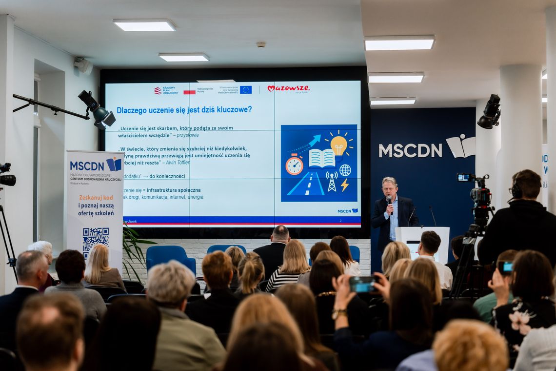 Konferencja w Mazowieckim Samorządowym Centrum Doskonalenia Nauczycieli