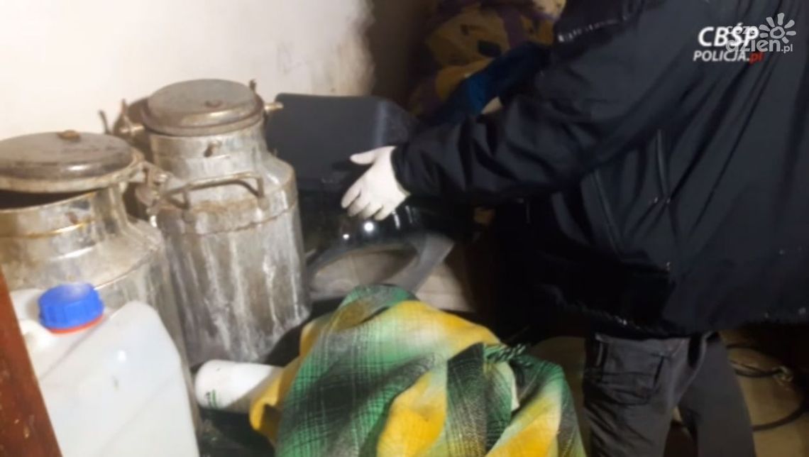 Fabryka amfetaminy pod Radomiem zlikwidowana [WIDEO]