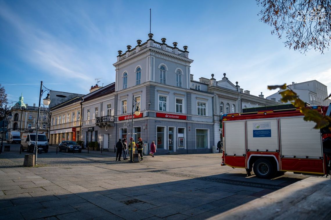 Fałszywy alarm bombowy w banku przy ul. Żeromskiego