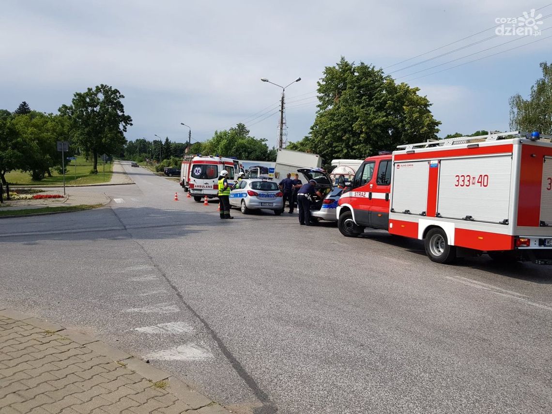 Feralne skrzyżowanie w Kowali