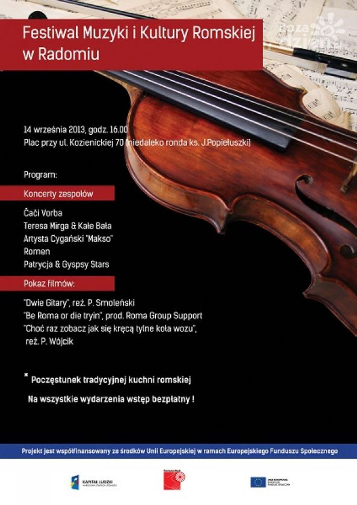 Festiwal Muzyki i Kultury Romskiej w Radomiu