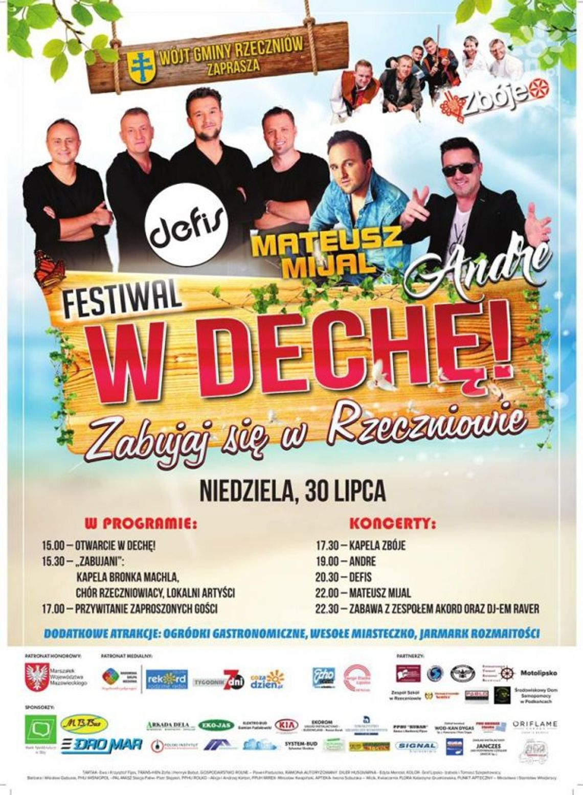 Festiwal w Dechę! Zabujaj się w Rzeczniowie