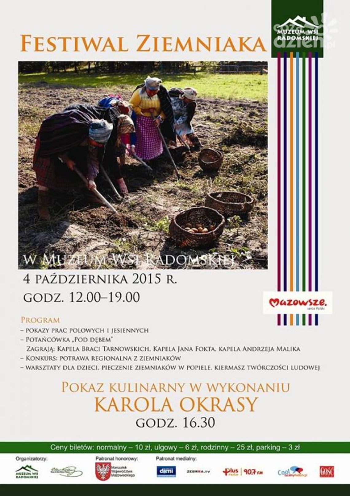 Festiwal Ziemniaka w Muzeum Wsi Radomskiej Festiwal Ziemniaka w Muzeum Wsi Radomskiej