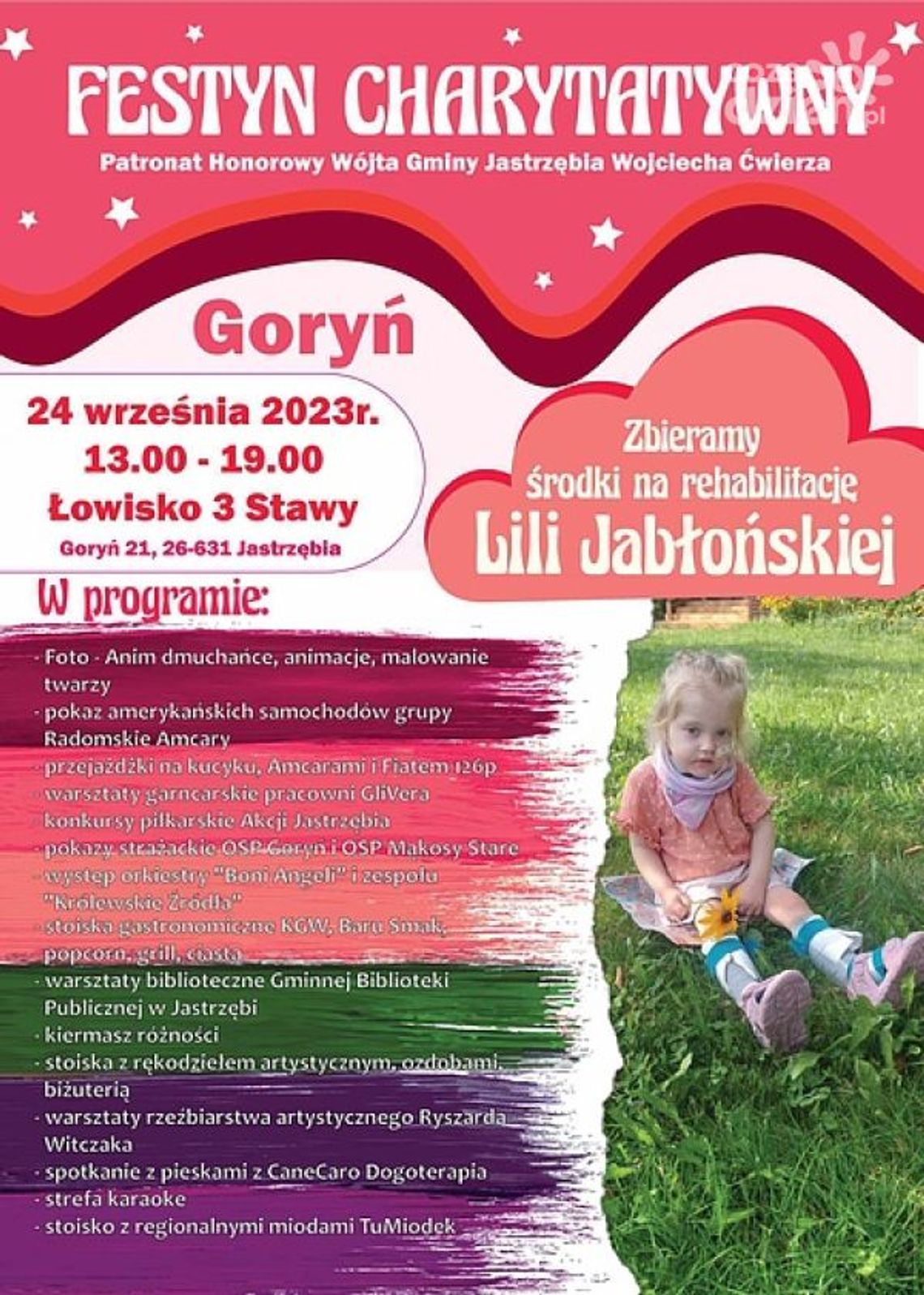 Festyn charytatywny dla Lili Jabłońskiej