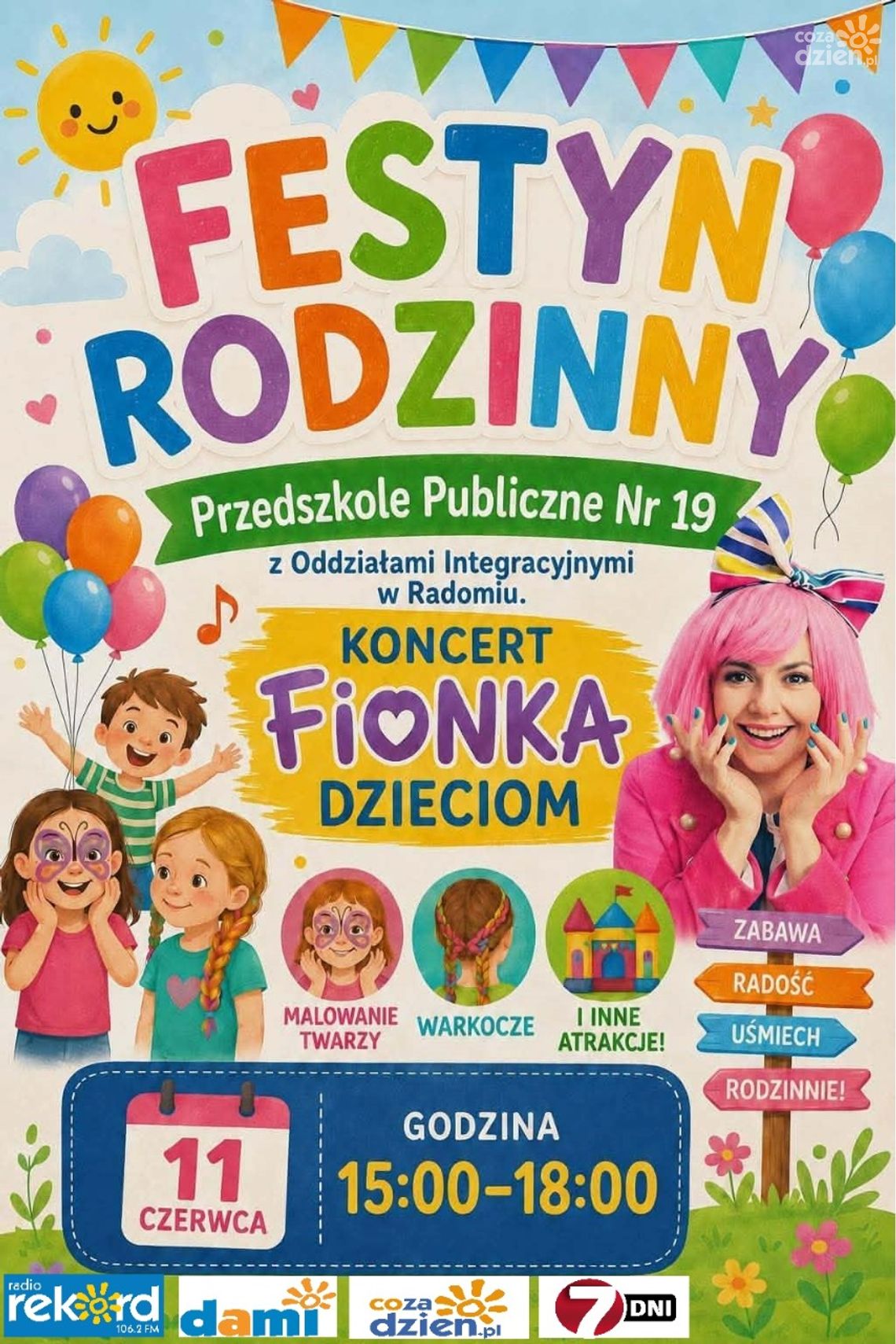 Festyn Rodzinny w Przedszkolu Publicznym nr 19 w Radomiu