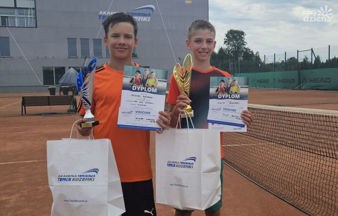 Filip Bulski najlepszy w singlu i deblu w Kozerkach