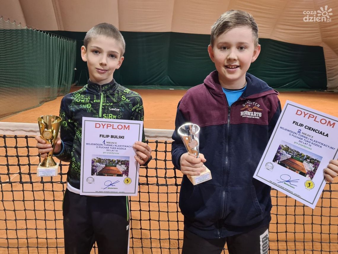 Filip Bulski najlepszy w turnieju Tenis 10