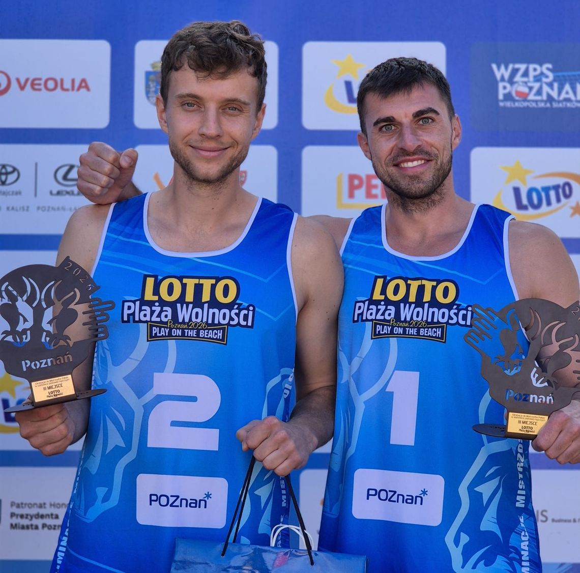 Filipowicz i Maziarek z brązowym medalem Lotto Plaża Wolności. Świetny występ w Poznaniu Filipowicz i Maziarek z brązowym medalem Lotto Plaża Wolności. Świetny występ w Poznaniu