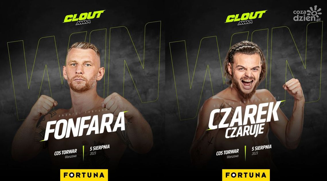 Fonfara pokonał Najmana! Czarek Czaruje też zwycięski na gali Clout MMA 1