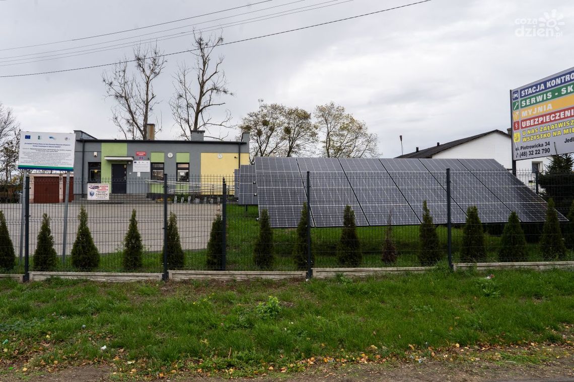 Fotowoltaika na szkołach i świetlicach w gminie Gózd