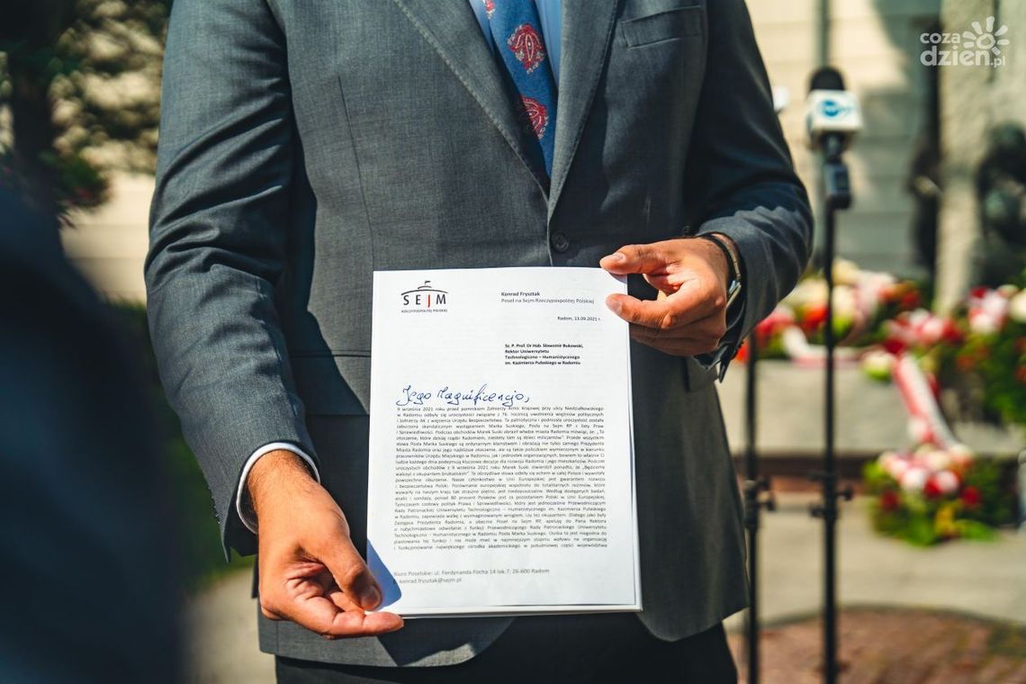 Frysztak apeluje o odwołanie posła Marka Suskiego