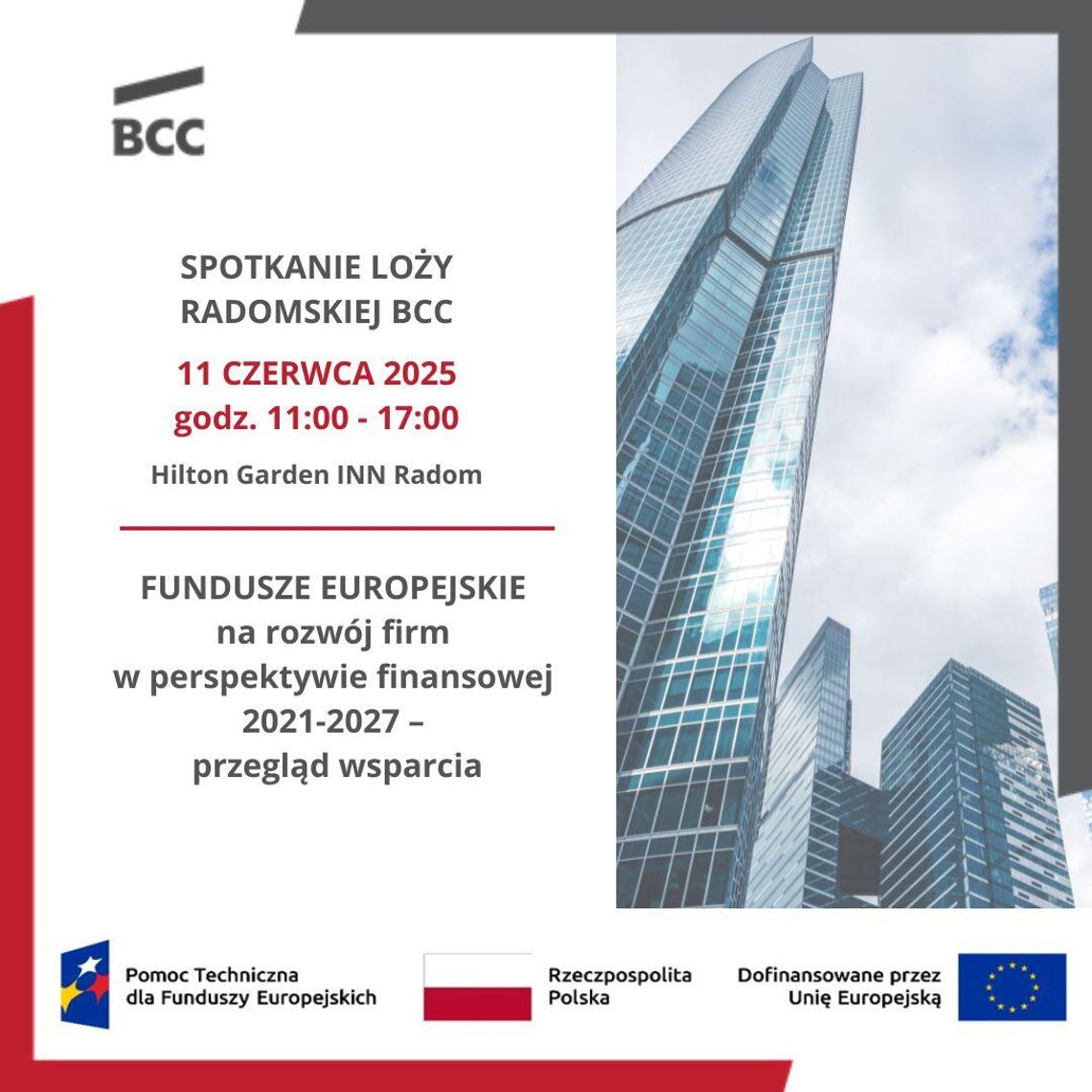 Fundusze europejskie na rozwój firm – spotkanie dla przedsiębiorców w Radomiu