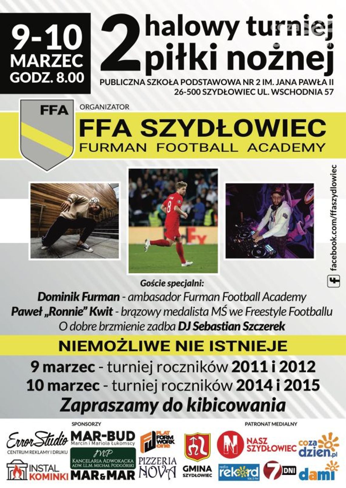 Furman Football Academy zaprasza na młodzieżowy turniej piłkarski