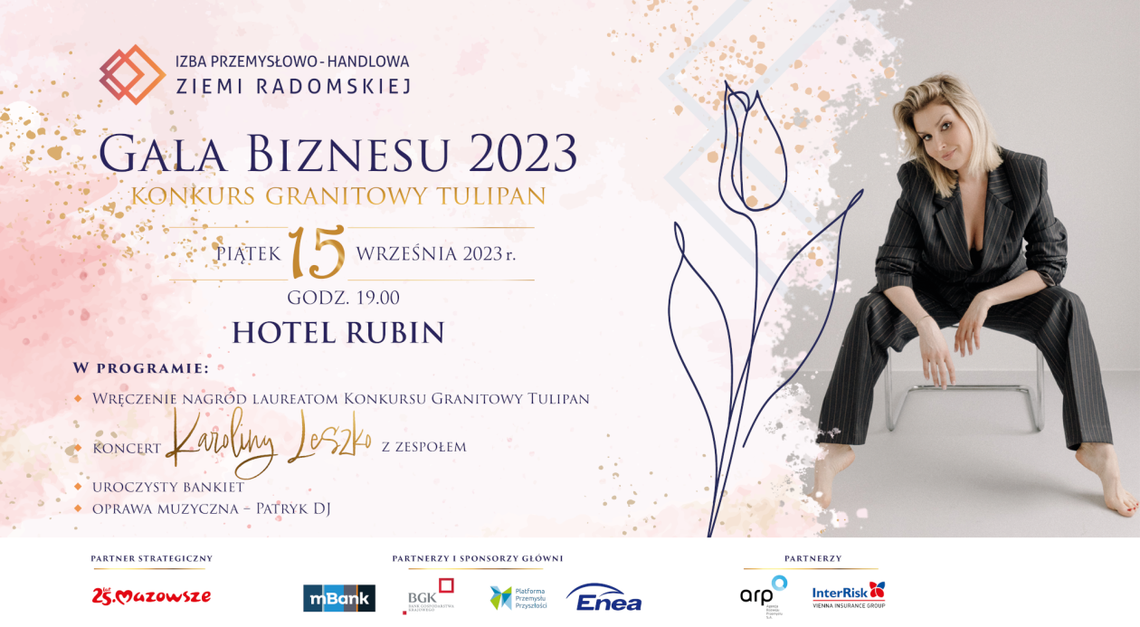 Gala Biznesu 2023 - najlepsze firmy w regionie radomskim