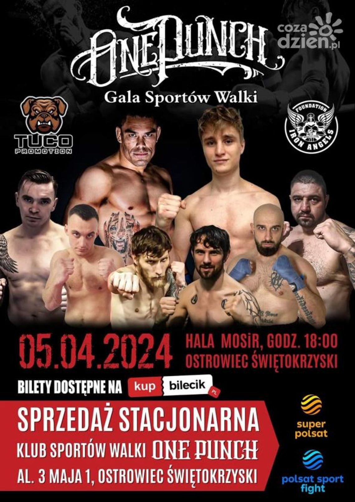 Gala One Punch w Ostrowcu Świętokrzyskim już w piątek