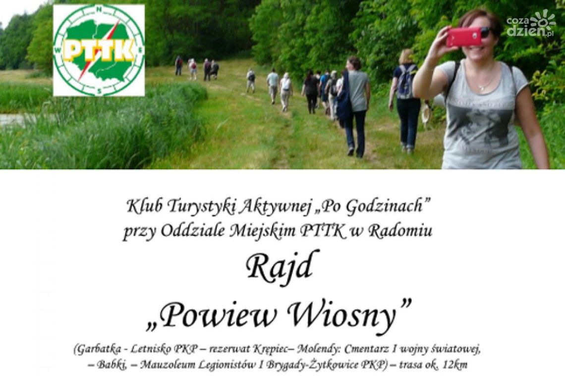 GARBATKA. Rajd "Powiew Wiosny"