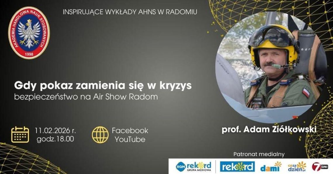 Gdy pokaz zamienia się w kryzys, bezpieczeństwo na Air Show Radom