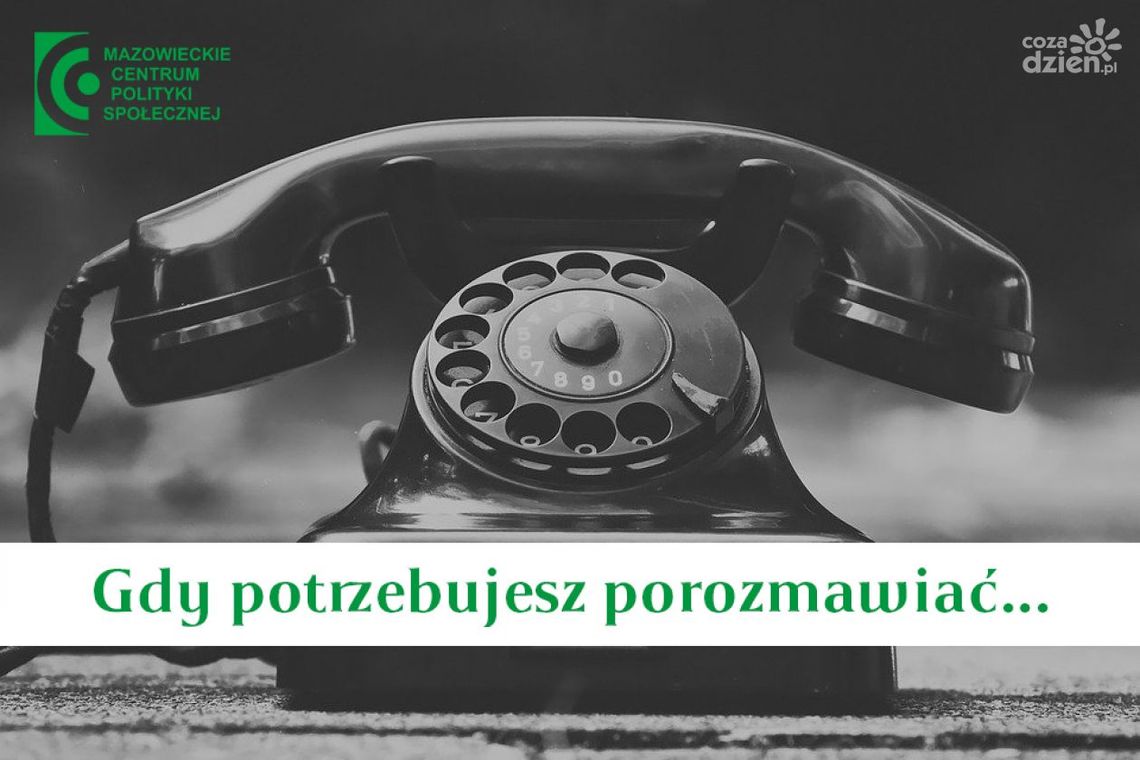 Gdy potrzebujesz porozmawiać...