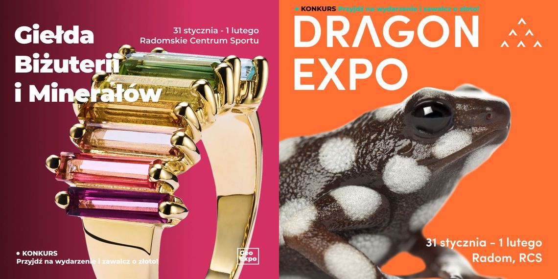 GeoExpo i Dragon Expo - podwójna dawka atrakcji w jeden weekend!
