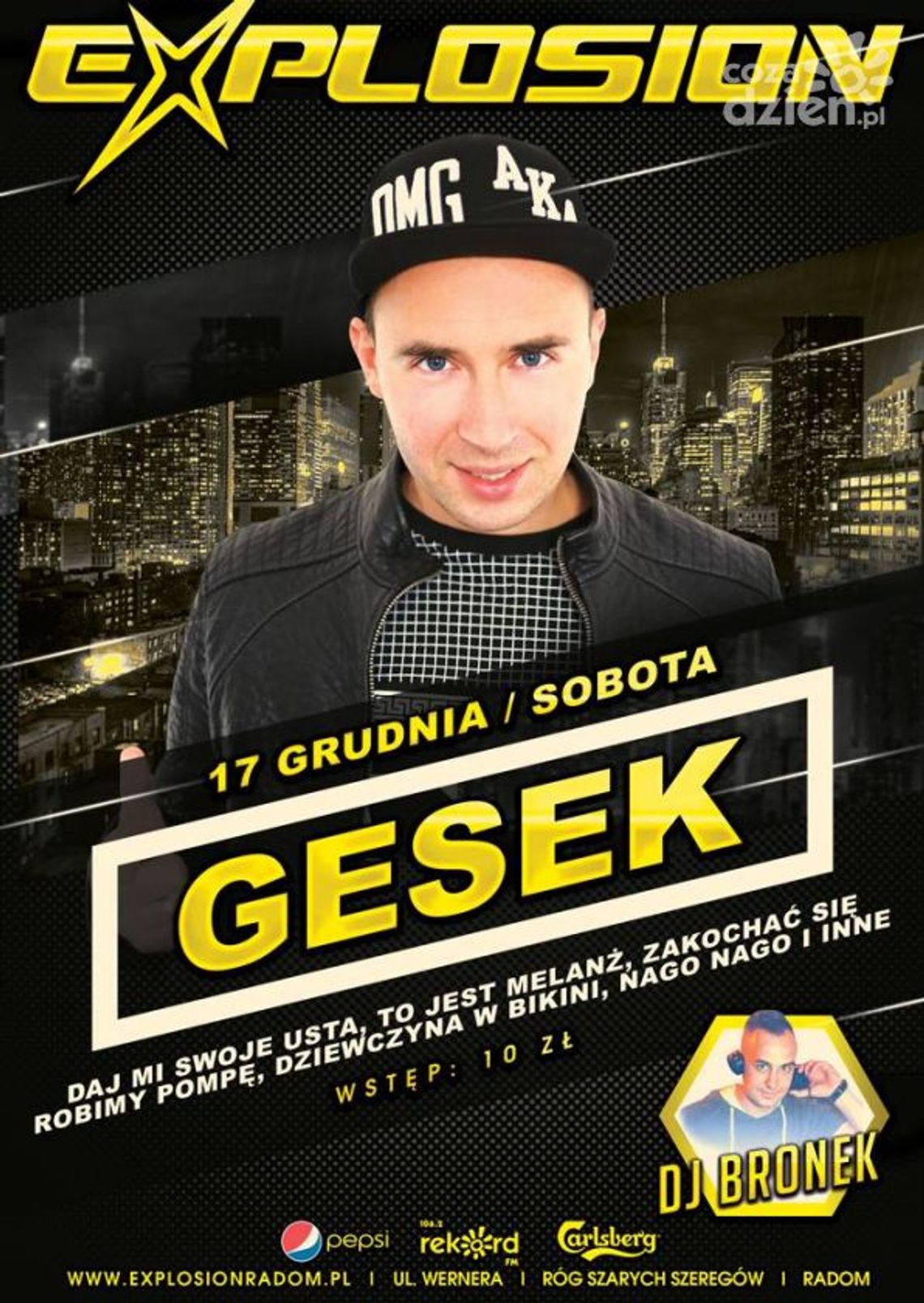 Gesek w klubie Explosion