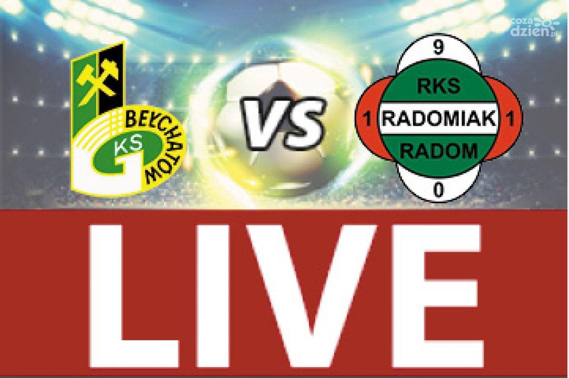 GKS Bełchatów - Radomiak Radom 0:1 (zapis relacji)