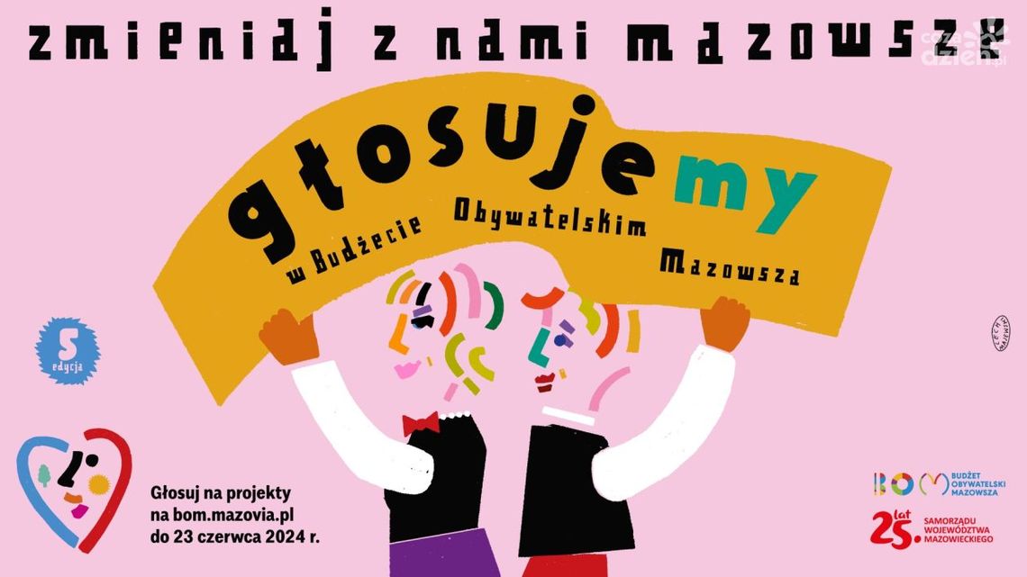 Głosuj w Budżecie Obywatelskim Mazowsza! Głosuj w Budżecie Obywatelskim Mazowsza!