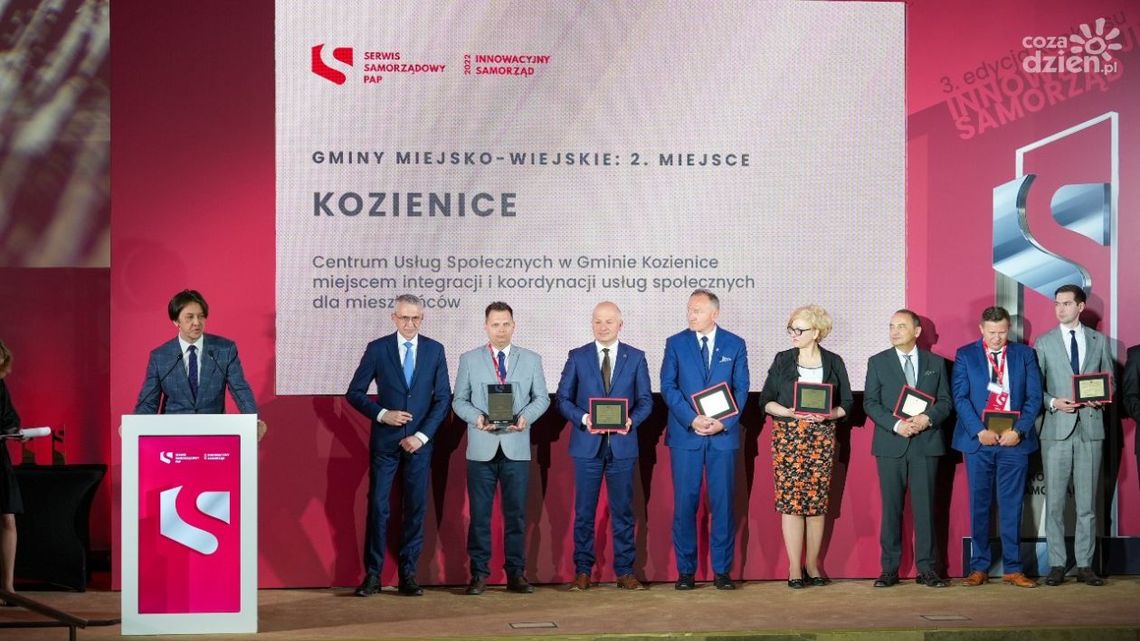 Gmina Kozienice z nagrodą w konkursie "Innowacyjny Samorząd"