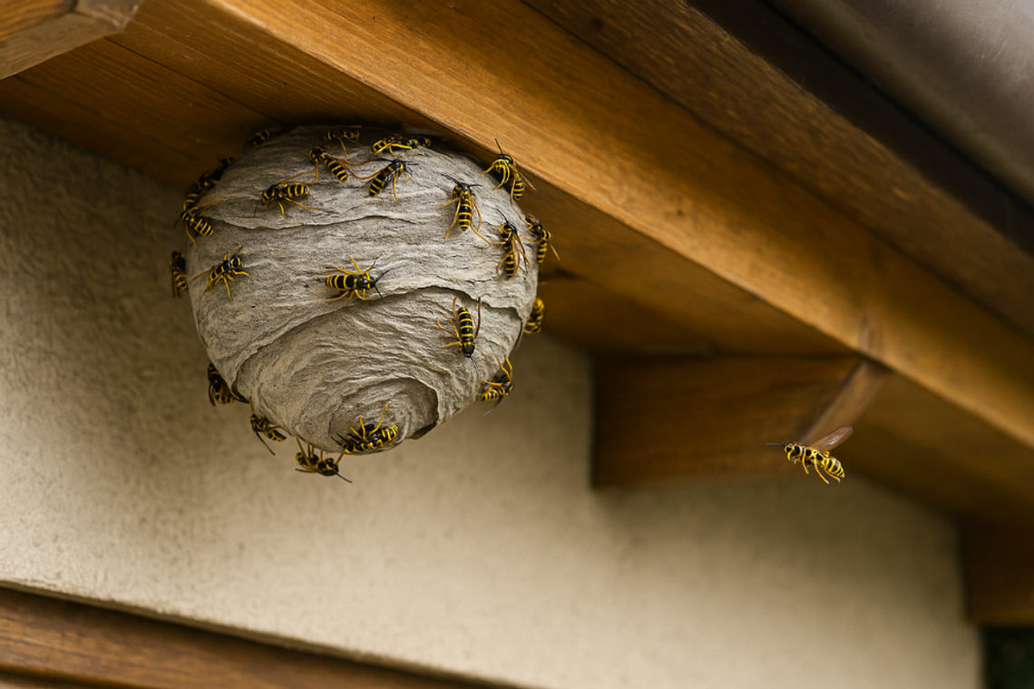 Gniazdo os lub szerszeni? Nie panikuj – sprawdź, co robić