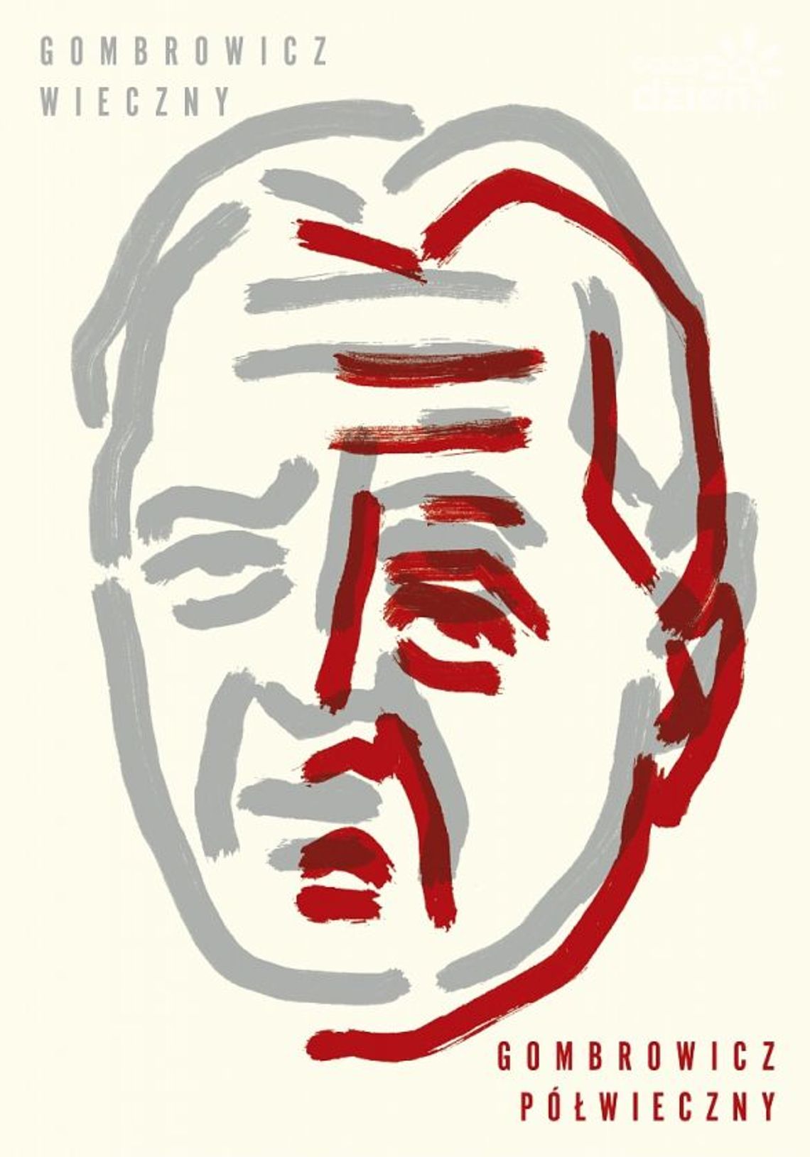 Gombrowicz półwieczny na plakacie