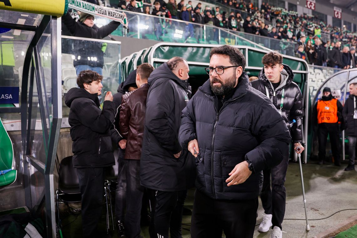 Goncalo Feio wyrzucony na trybuny podczas meczu Radomiak - Korona! Grozi mu dotkliwa kara