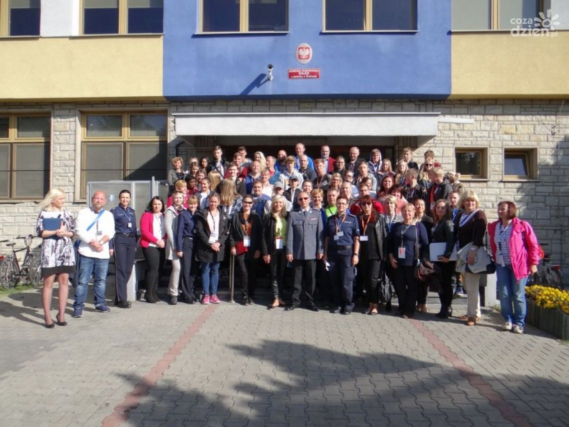 GOŚCIE Z EUROPY U RADOMSKICH POLICJANTÓW