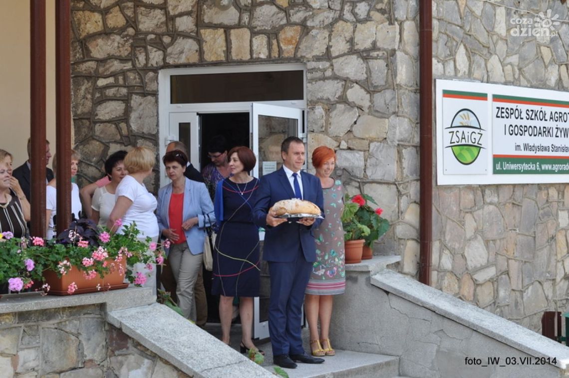 Goście z Ukrainy w ZSAiGŻ