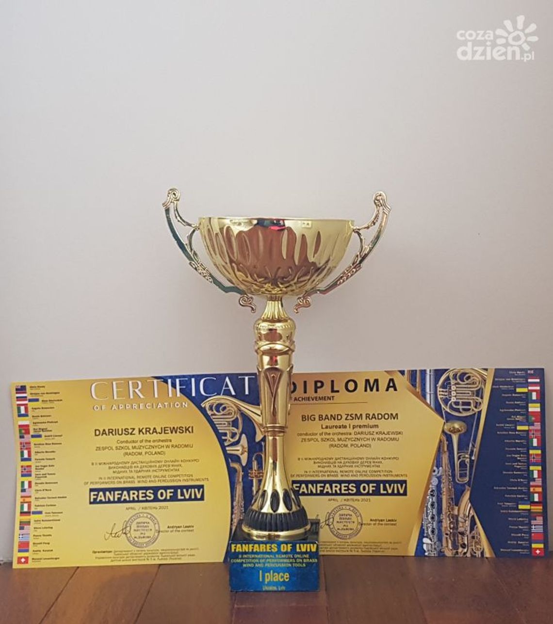 Grandioso i Big Band ZTM zwycięzcami Fanfares of Lviv