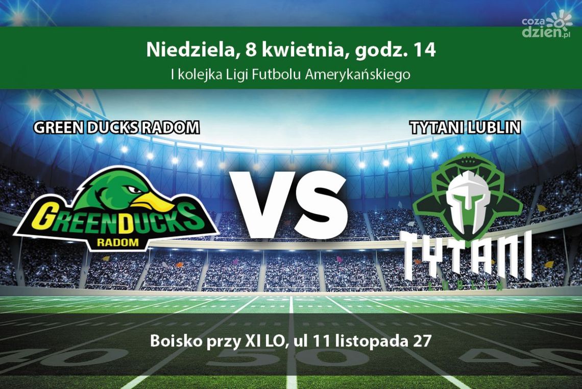 Green Ducks Radom - Tytani Lublin (transmisja TV)