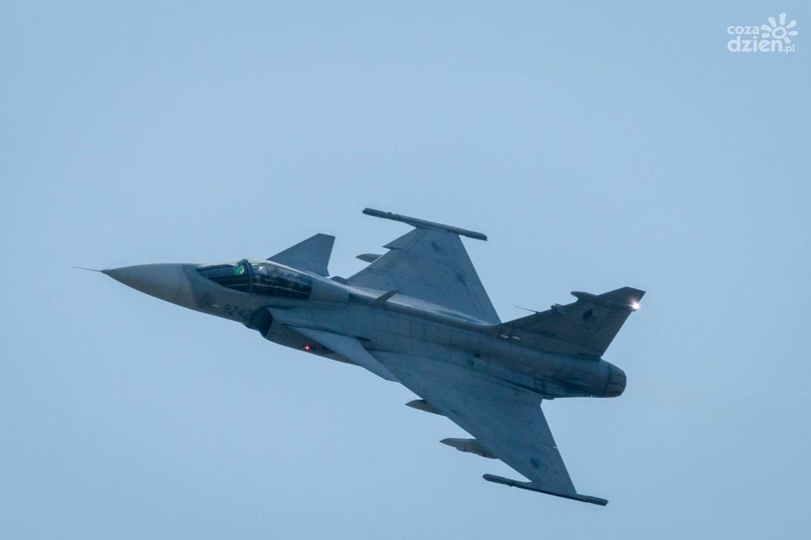 Gripen na radomskim niebie! [FOTO/WIDEO]