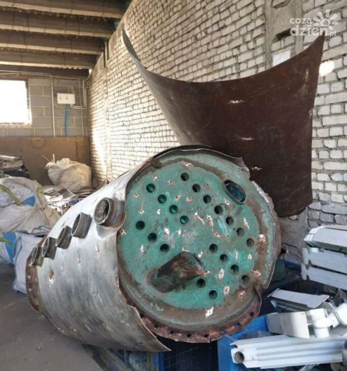 Grójec. Zatrzymali złodziei pieca Grójec. Zatrzymali złodziei pieca